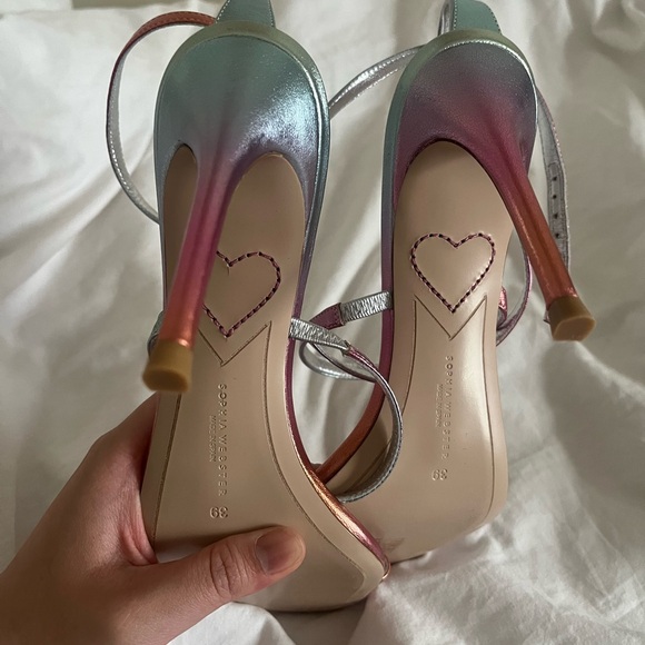 Sophia Webster Venus Heeled Sandal in multicolour 🦋 - Picture 5 of 6